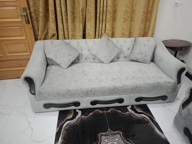 Grey sofa set 2