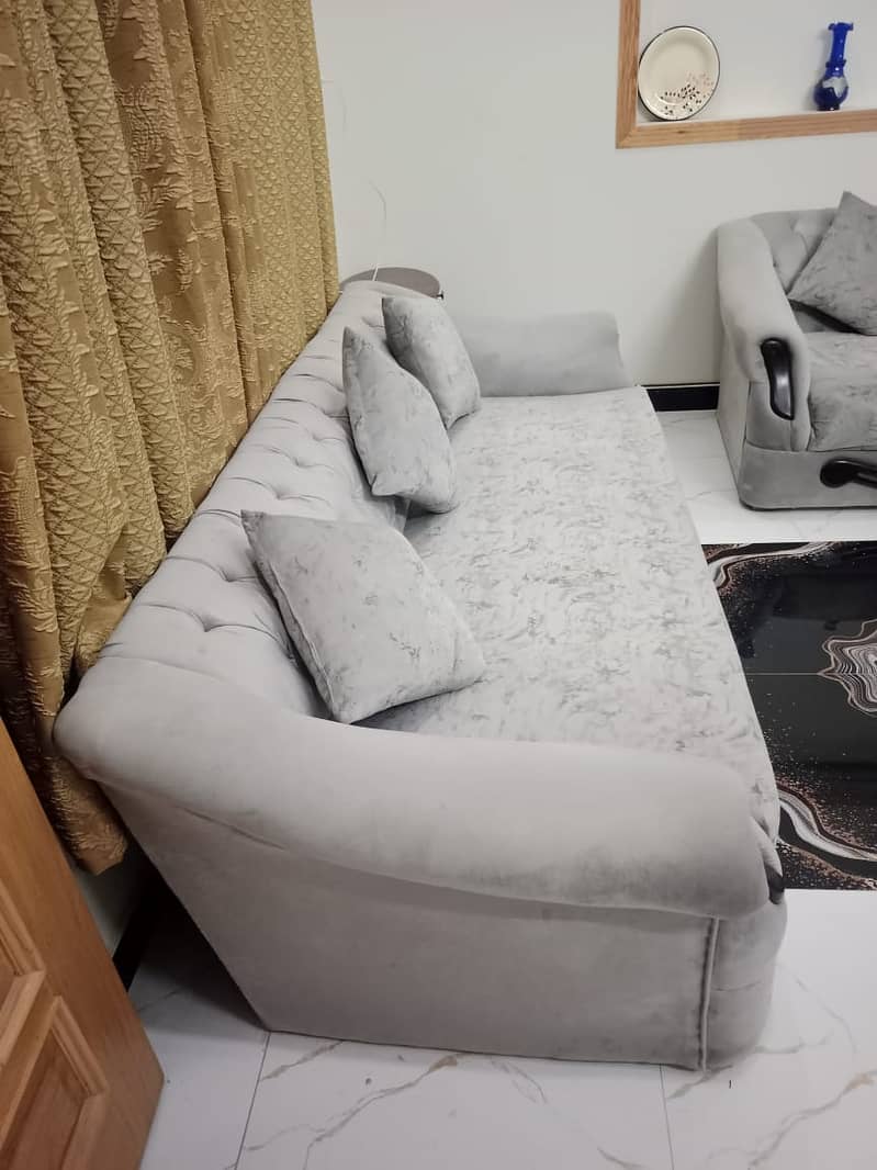 Grey sofa set 3