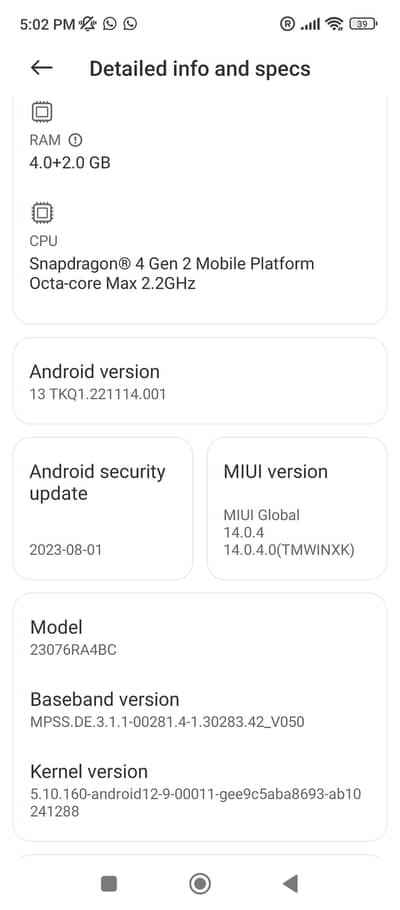 Xiaomi Redmi 12