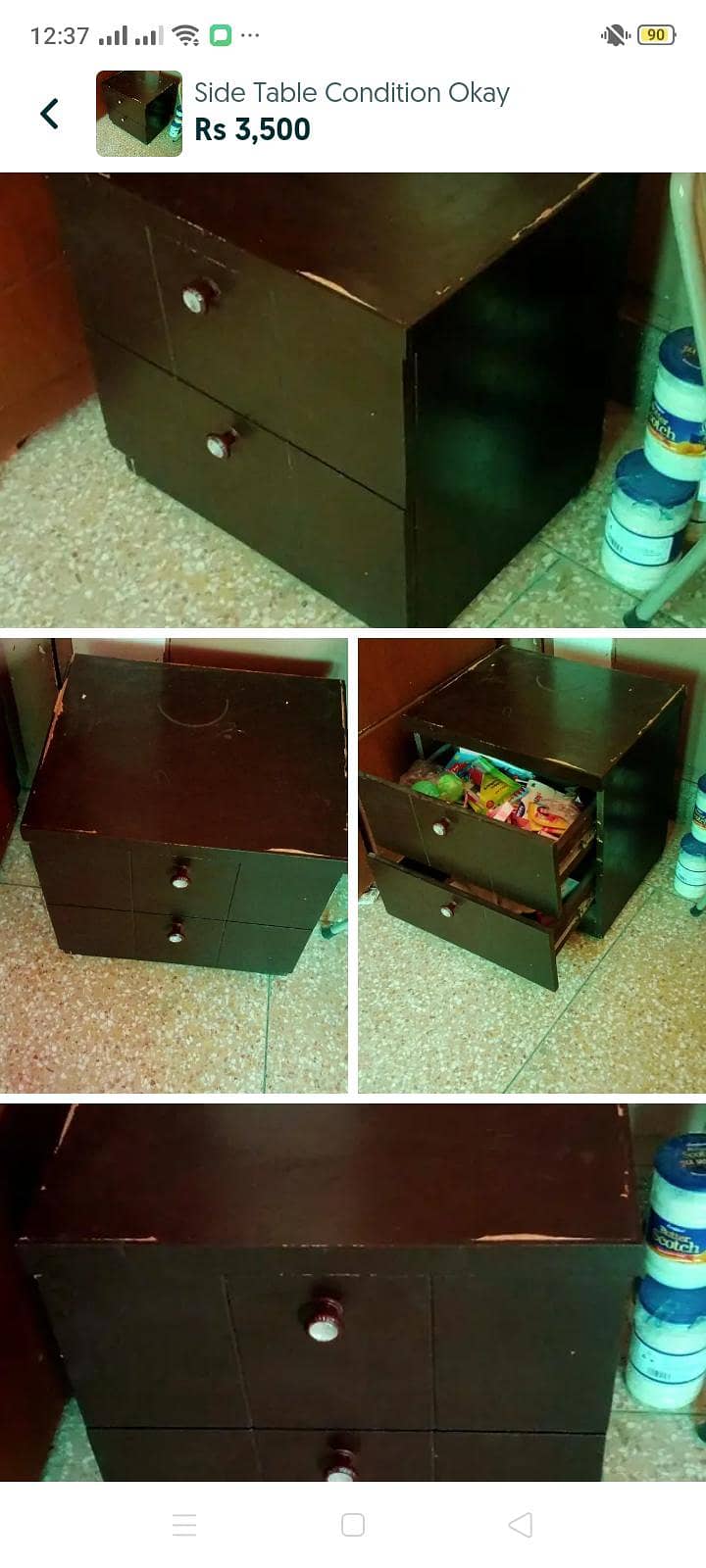 Side Table Condition Okay 3