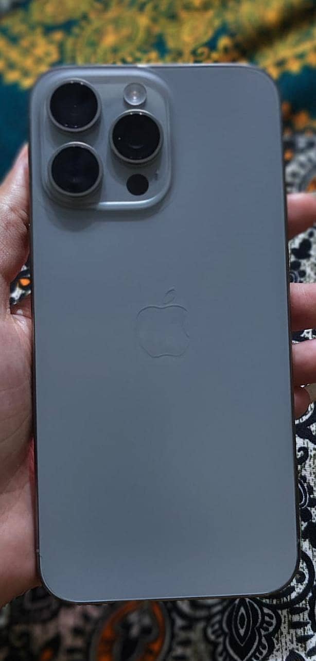 Apple iPhone 15 Pro Max 10/10 Natural Titanium 5