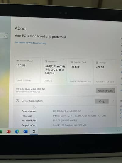 HP Elitebook 1030 g2 16gb ram for sale