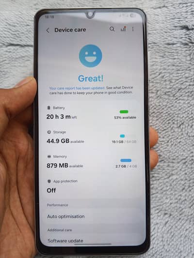 Samsung Mobile A06 (OFFICIAL PTA APPROVED )NO OPEN REPAIR