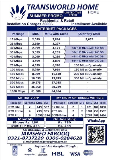 Transworld Internet Connection