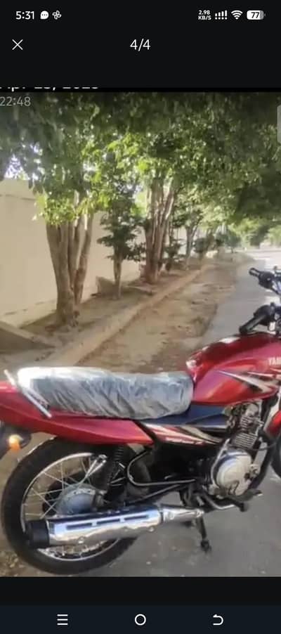 Yamaha ybz 100% ok 03162620039