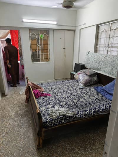 Sale flat Al shams apartment 2bed lounge corner johar mor se askri 4