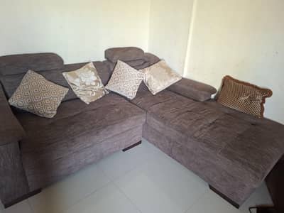 L shaped sofa