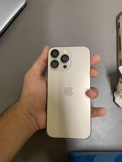 Apple iPhone 16 Pro Max - PTA approved - Desert Titanium