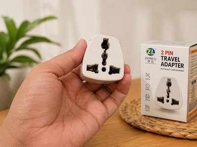 ZL Universal 2-Pin Travel Adapter