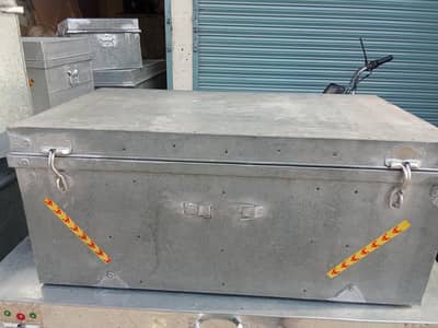 3foot trunk available for sale in heavy iron Guage