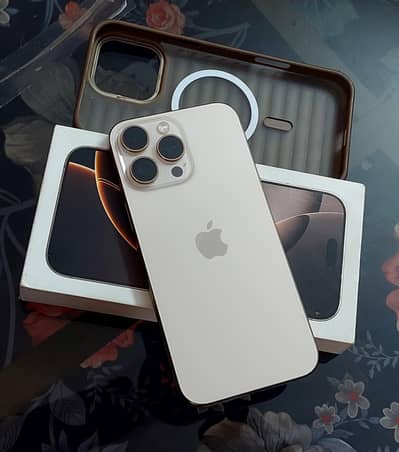 iPhone 16 Pro Max 256GB Desert titanium