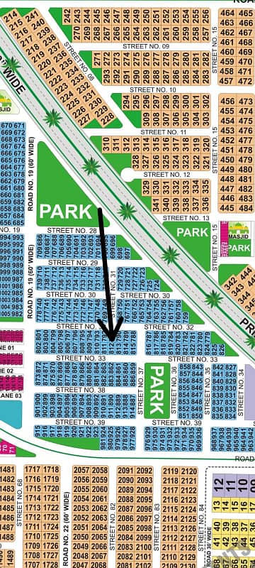 DHA Bahawalpur-10 Marla Plot near Park Good location Plot available for sale