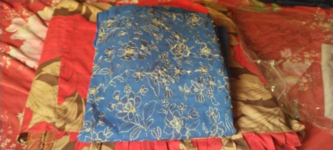 unstitched Fancy suit Fabric   chiffon women