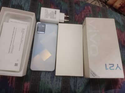 Vivo Y21 with box or charger