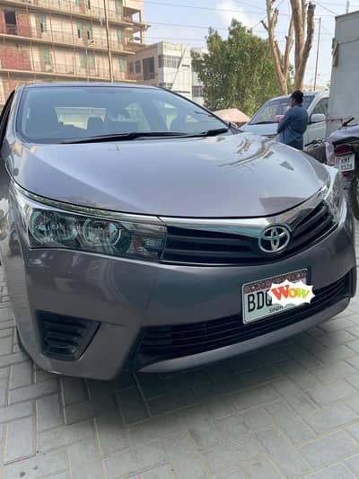 Toyota Corolla GLI 2015 mileage 54000 km original 100%