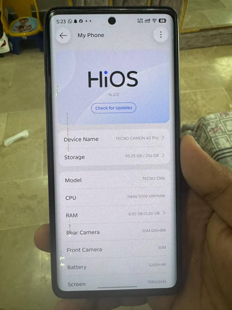 tecno camon 40 pro 5