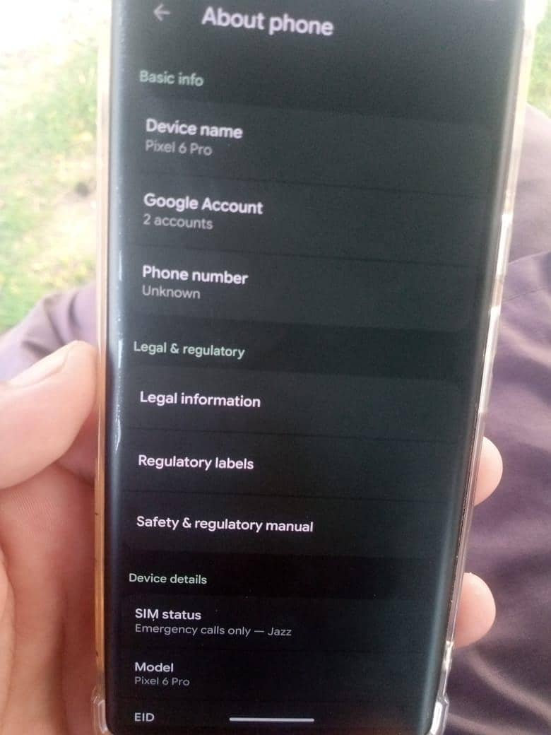 Google Pixel 6 Pro 3