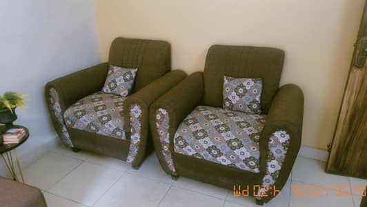 Dark brown One Three seater and two single seaters