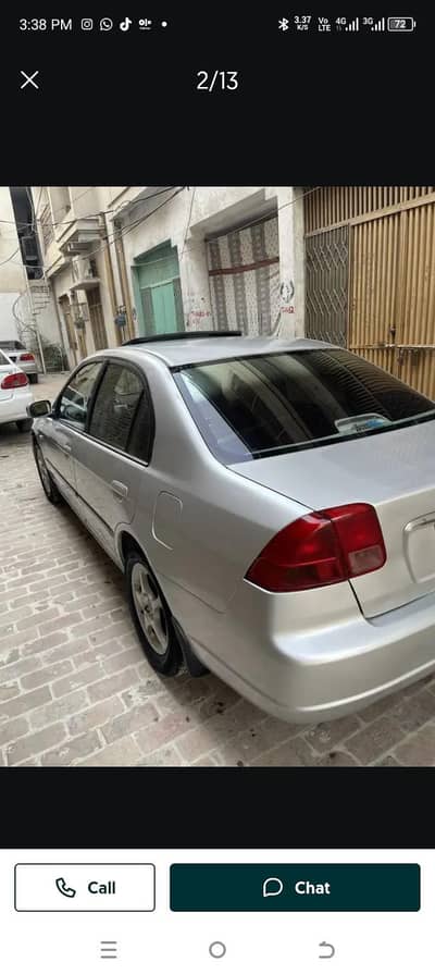 Honda Civic VTi Oriel Prosmatec 2001