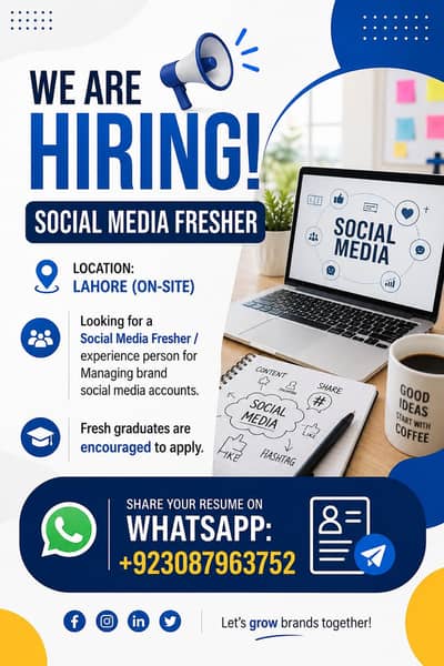 social media Accounts management