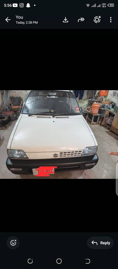Suzuki Mehran VXR 2018. contact number 03335376154