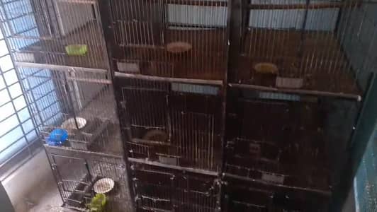 parrots cage 4 cages available for sale all ok good CONDITION