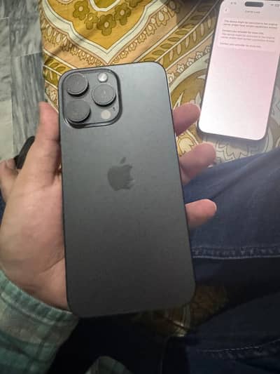 Apple iPhone 15 Pro Max jv 100% health