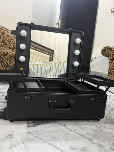 Elegant Makeup Vanity Bag, Spacious and Stylish, Premium Quality
