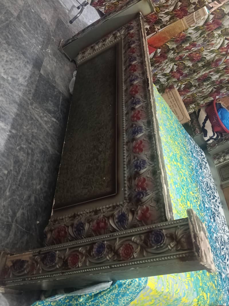 Solid wooden bed 2