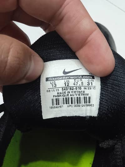 Fastflex Football Studs – UK 12 (EU 47.5) – Excellent Condition