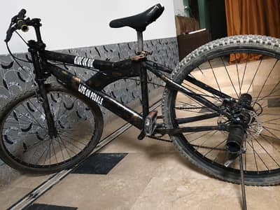 6 Gear Bicycle disbreak rear