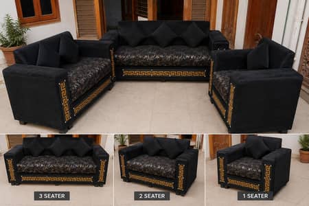 slightly used sofa set 3 2 1 seater
