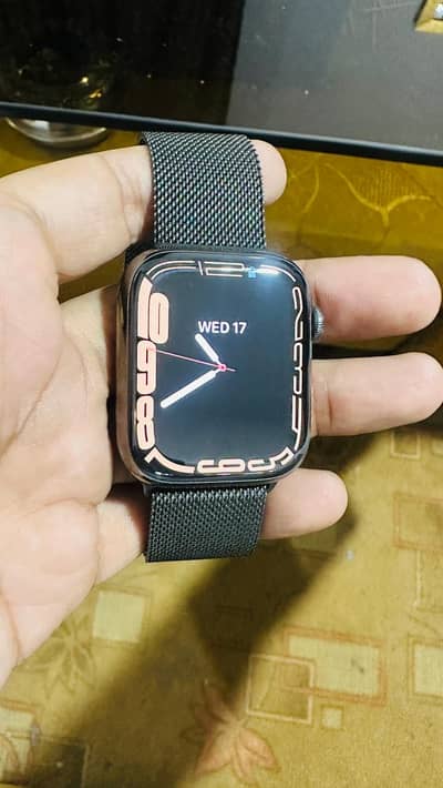 Apple watch series 7 stainless steel 45mm