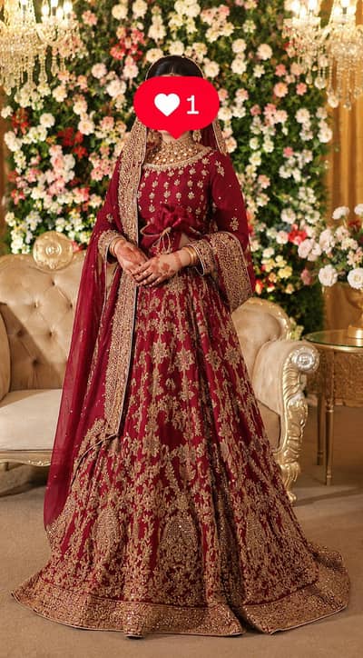 Bridal dress | Barat dress | Wedding wear | Bridal lehnga for sale