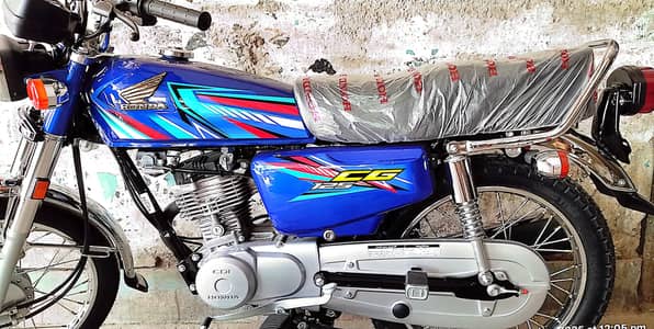 Honda CG125 Blue