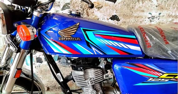 Honda CG125 Blue
