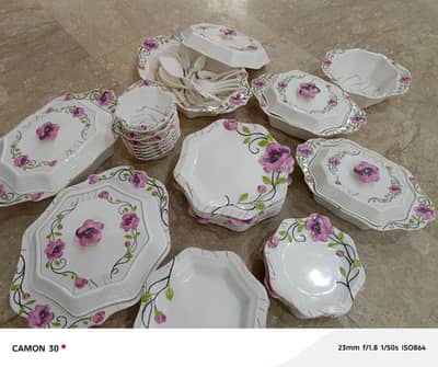 used dinner set compelet