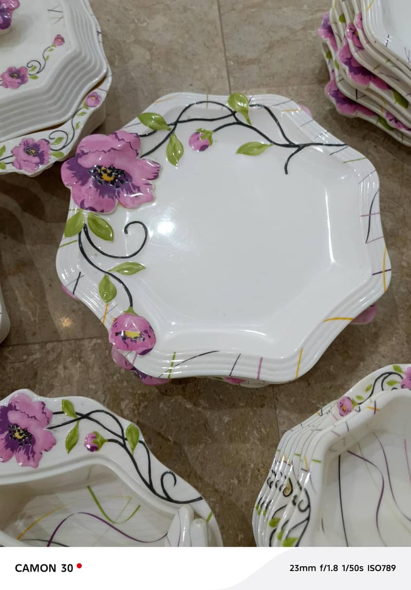 used dinner set compelet 1