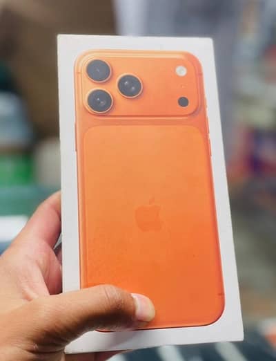 Apple iPhone 17 Pro Box Packed- PTA - Orange - Box Packed - Non Active