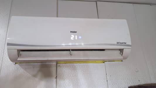 Haier 1 Ton Inverter Split Air Conditioner AC- Excellent Condition