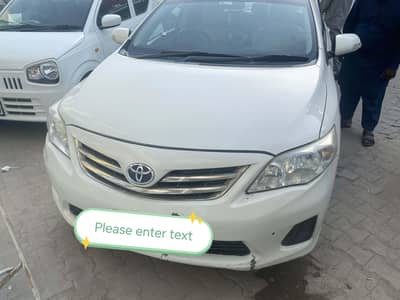 Toyota caroolla Xli 2013/14