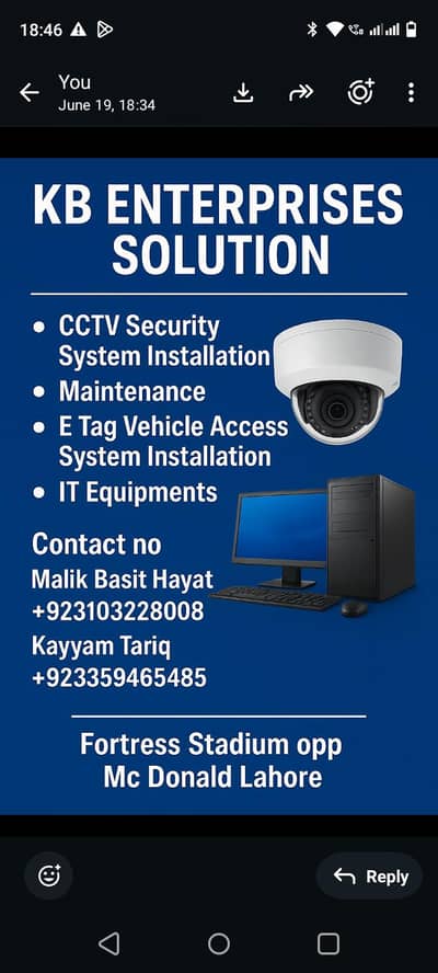 Camera Installation And Maintenance Available