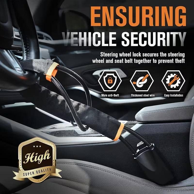 Steering wheel lock 1