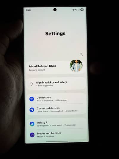 Samsung Mobile S23 Ultra 12gb 256gb All Okay No Dot shade Non PTA