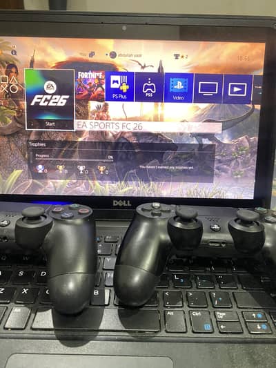 Ps4 pro 1 tb with 2 orginal controllers