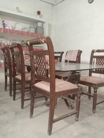 Dining table with 6chairs for sale
