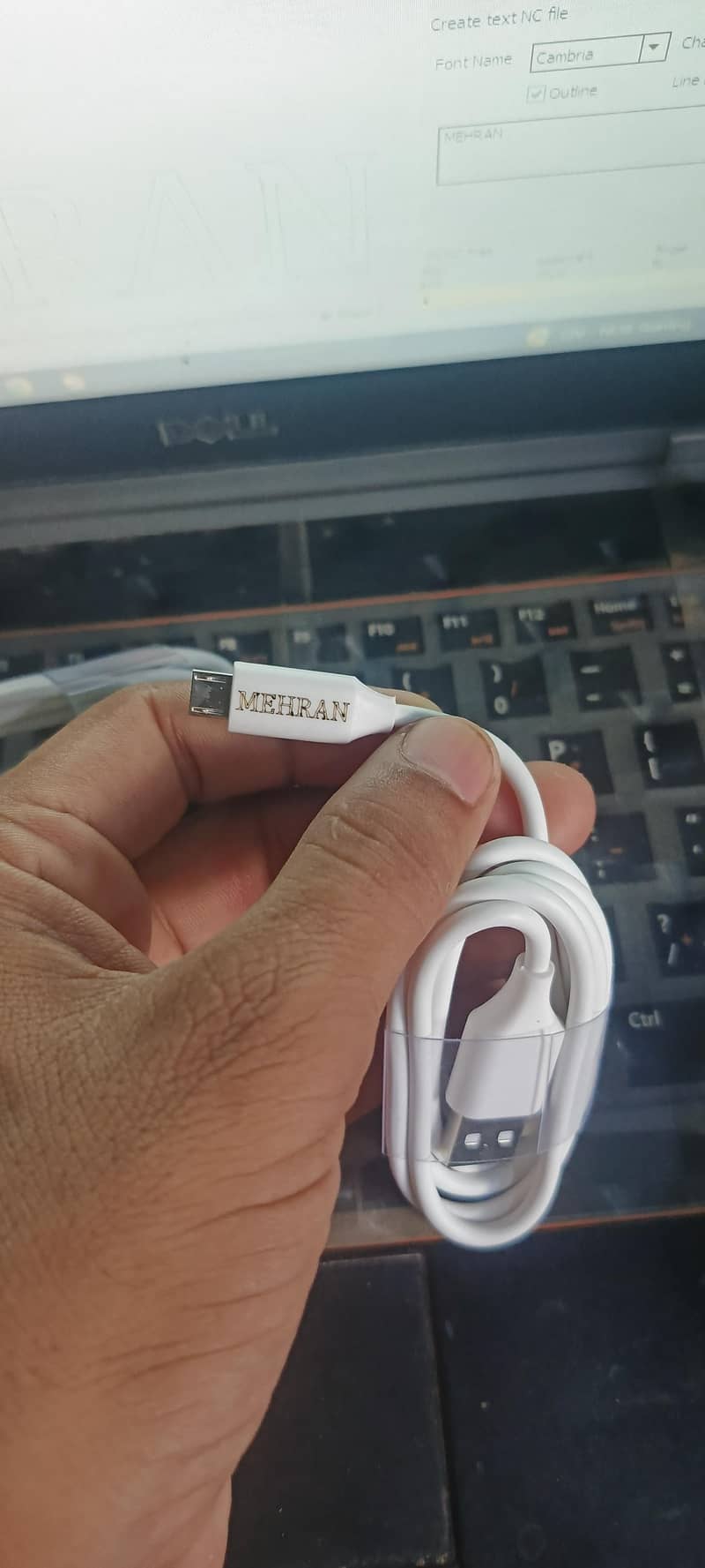 Customize Name Mobile Charging Cable 1