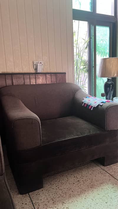 Sofa set for sale  .  Table
