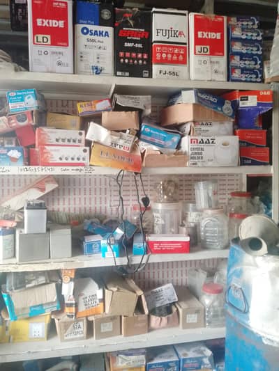 Running Hardware, Sanitary & Electric Shop for Sale in Karachi
