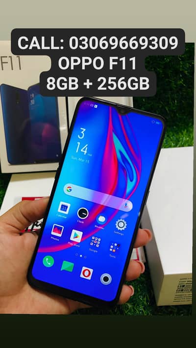 OPPO F11 PTA Approved 8GB Ram With Box Price Only 17500/- Warranty